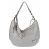Torebka Damska Listonoszka Worek Shopper Modna Torba na Ramię CH2214 Szara