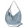 Torebka Damska Listonoszka Worek Shopper Torba na Ramię CH2214 Niebieska