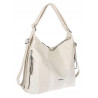 Torebka Damska Shopper Plecak Miejska 2w1 Worek Torba na Ramię SR090 Beżowa