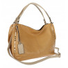 Torebka damska worek shopper pojemna miejska casual na ramię CH3368 Brązowa