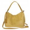 Torebka damska worek shopper pojemna miejska casual na ramię CH3368 Żółta