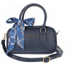 Torebka damska listonoszka kuferek pojemna na ramię CH662179 Granatowa