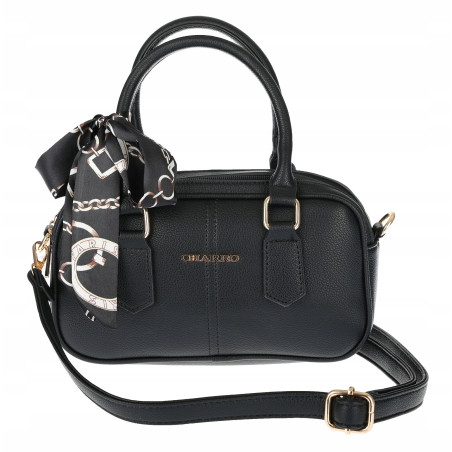 Torebka damska listonoszka kuferek pojemna na ramię torba CH662179 Czarna