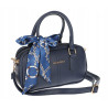 Torebka damska listonoszka kuferek pojemna na ramię CH662179 Granatowa