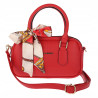 Torebka damska listonoszka kuferek pojemna na ramię torba CH662179 Czerwona