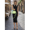 Torebka damska listonoszka kuferek pojemna na ramię torba CH662179 Zielona
