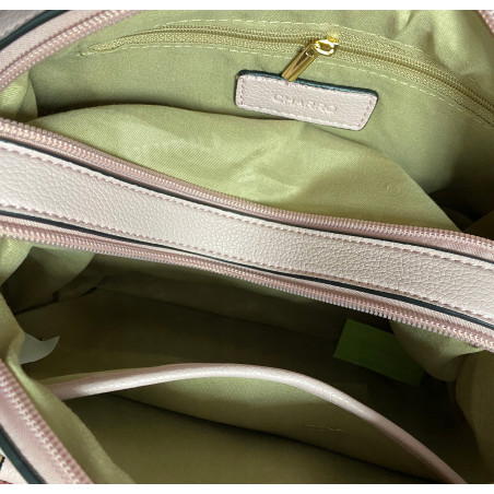 Torebka damska listonoszka kuferek pojemna na ramię torba CH662179 Zielona