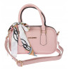 Torebka damska listonoszka kuferek pojemna na ramię torba CH662179 Różowa