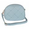 Torebka damska listonoszka pleciona miejska na ramię torba CH3354 Niebieska
