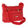 Torebka Damska Listonoszka Modna Pojemna Torba na Ramię CH894 Czerwona