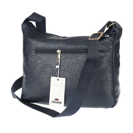 Torebka Damska Listonoszka Modna Pojemna Torba na Ramię CH894 Granatowa