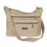 Torebka Damska Listonoszka Modna Pojemna Torba na Ramię casual CH894 Beżowa