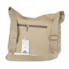 Torebka Damska Listonoszka Modna Pojemna Torba na Ramię casual CH894 Beżowa