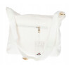 Torebka Damska Listonoszka Modna Pojemna Miejska Torba na Ramię CH894 Biała