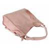 Torebka damska worek shopper pojemna torba na ramię frędzle MC675 Różowa