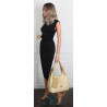 Torebka Damska Listonoszka Worek Shopper Modna Torba na Ramię CC6693 Żółta