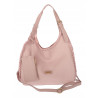 Torebka Damska Listonoszka Worek Shopper Modna Torba na Ramię CC6693 Różowa