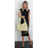 Torebka Damska Listonoszka Worek Shopper Torba na Ramię CC6693 Zielona