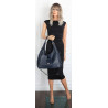 Torebka Damska Listonoszka Worek Shopper Torba na Ramię CC6693 Granatowa