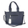 Torebka damska shopper A4 pleciona elegancka na ramię duża CH3358 Granatowa