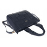 Torebka damska shopper A4 pleciona elegancka na ramię duża CH3358 Granatowa