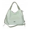 Torebka Damska Worek Shopper Torba na Ramię duża pajemna CC6703 Zielona