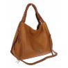 Torebka Damska Worek Shopper Torba na Ramię duża pajemna CC6703 Brązowa