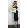 Torebka Damska Worek Shopper Torba na Ramię duża pajemna CC6703 Zielona