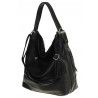 The Grace bags Elegancka Torebka Damska worek listonoszka LH2373 Black