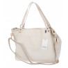 Torebka Damska A4 łódka Shopper Torba na Ramię Listonoszka CC6692 Beżowa