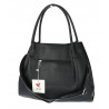 Torebka damska shopper duża pojemna na ramię elegancka torba BS6881 Czarna