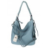 Torebka damska worek shopper duża pojemna na ramię modna CH66816 Niebieska