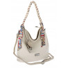 Torebka damska worek shopper duża pojemna na ramię modna CH66816 Beżowa