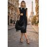 Torebka damska shopper worek elegancka lekka torba listonoszka JC006 Czarna