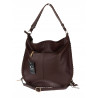 Torebka damska shopper worek elegancka lekka listonoszka JC006 Czekoladowa