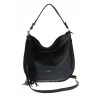 Torebka damska shopper worek elegancka lekka torba listonoszka JC006 Czarna