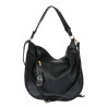 Torebka damska shopper worek elegancka lekka torba listonoszka JC006 Czarna