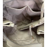 Torebka damska shopper duża zamszowa na ramię elegancka torba R967 Czarna