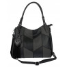 Torebka Damska Listonoszka Worek Shopper Modna Torba na Ramię MC674 Czarna
