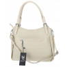 Torebka Damska Listonoszka Worek Shopper Modna Torba na Ramię MC674 Beżowa