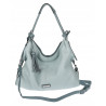 Torebka Damska Shopper worek modna lekka torba na Ramię CH812 Niebieska