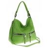 The Grace bags Torebka Damska zielona worek listonoszka LH2320 Green
