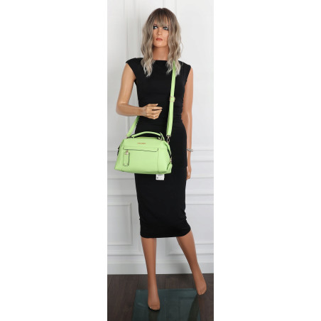 Torebka damska kuferek listonoszka do ręki na ramię elegancka CH173 Zielona