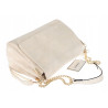Torebka damska zamszowa pikowana shopper modna listonoszka 601276 Beżowa