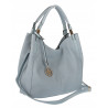 Torebka Damska Worek Modna Duża Torba Shopper na Ramię CH228 Niebieska