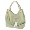 Torebka Damska Worek Listonoszka Duża Torba Shopper na Ramię CH228 Zielona