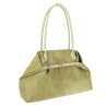 Torebka damska zamszowa shopper 2w1 elegancka lekka torba OS116 Zielona