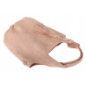Torebka damska shopper worek zamsz elegancka lekka modna torba 1789 Różowa