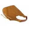 Torebka damska shopper worek listonoszka 2w1 lekka torba WSY26812 Żółta