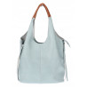 Torebka damska shopper worek listonoszka 2w1 lekka torba WSY26812 Niebieska